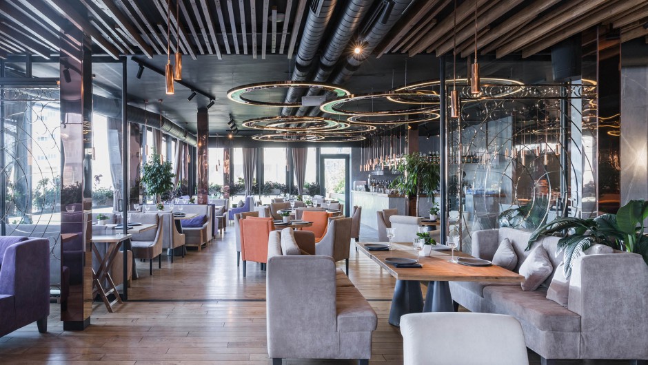 Design of the restaurant Restaurant Villa Riviera 2019